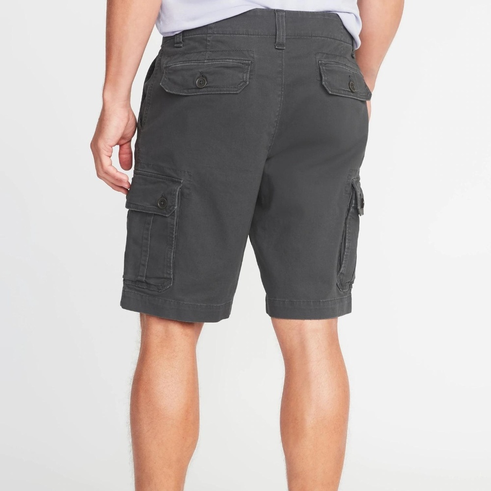 Straight Lived-In Built-In Flex Cargo Shorts - Picture 2 of 2